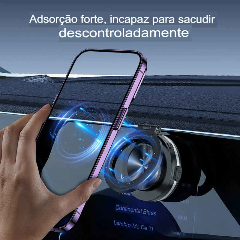 Suporte magnético para painel de carro com ima potente