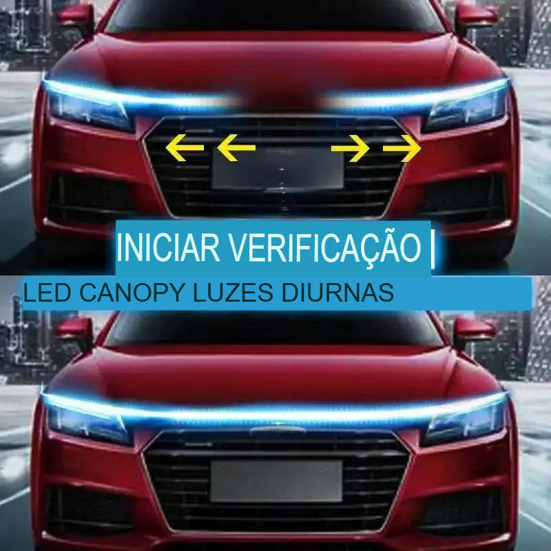 LED universal sequencial para carro 12v